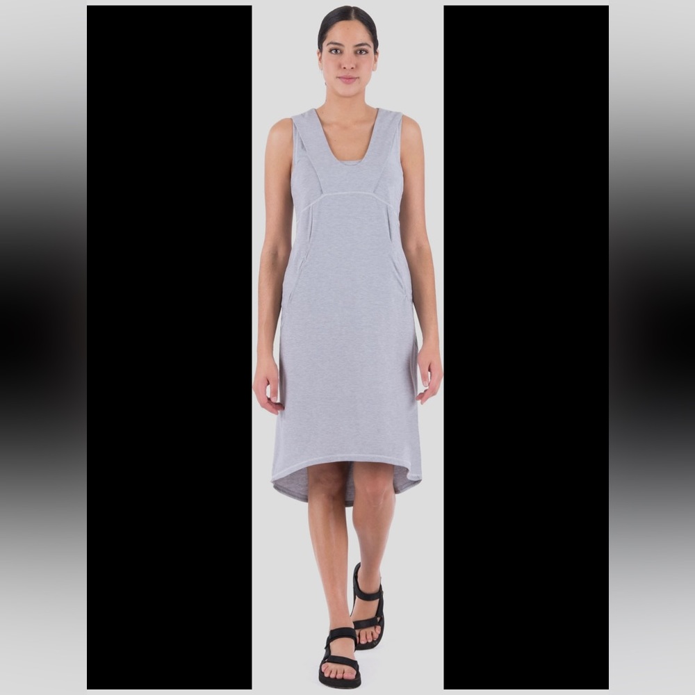 Indygena Rilascio Heathered Gray Dress Sz L